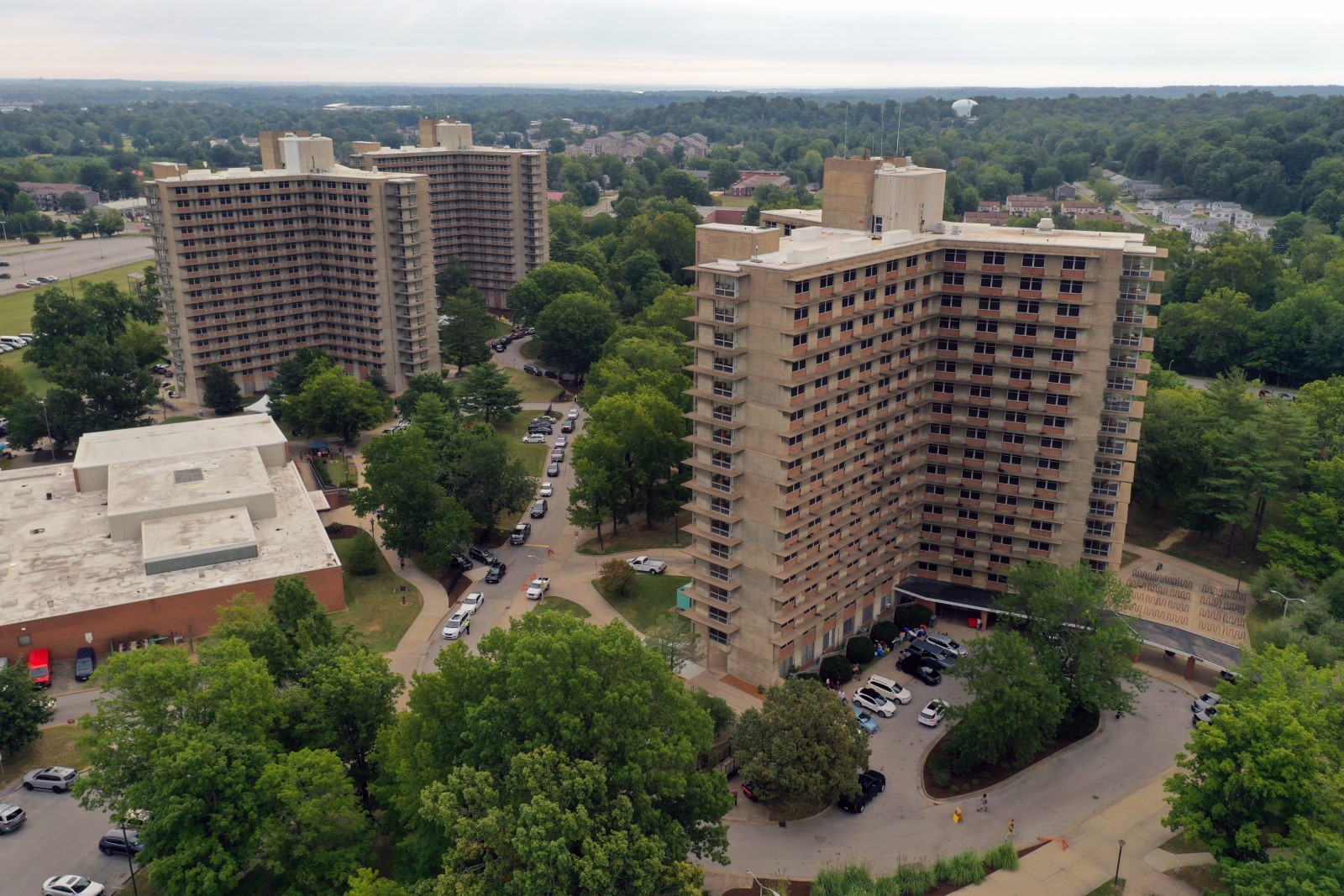 residence halls on east campus