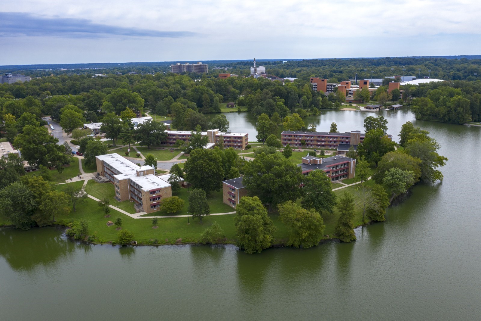 residence halls on west campus