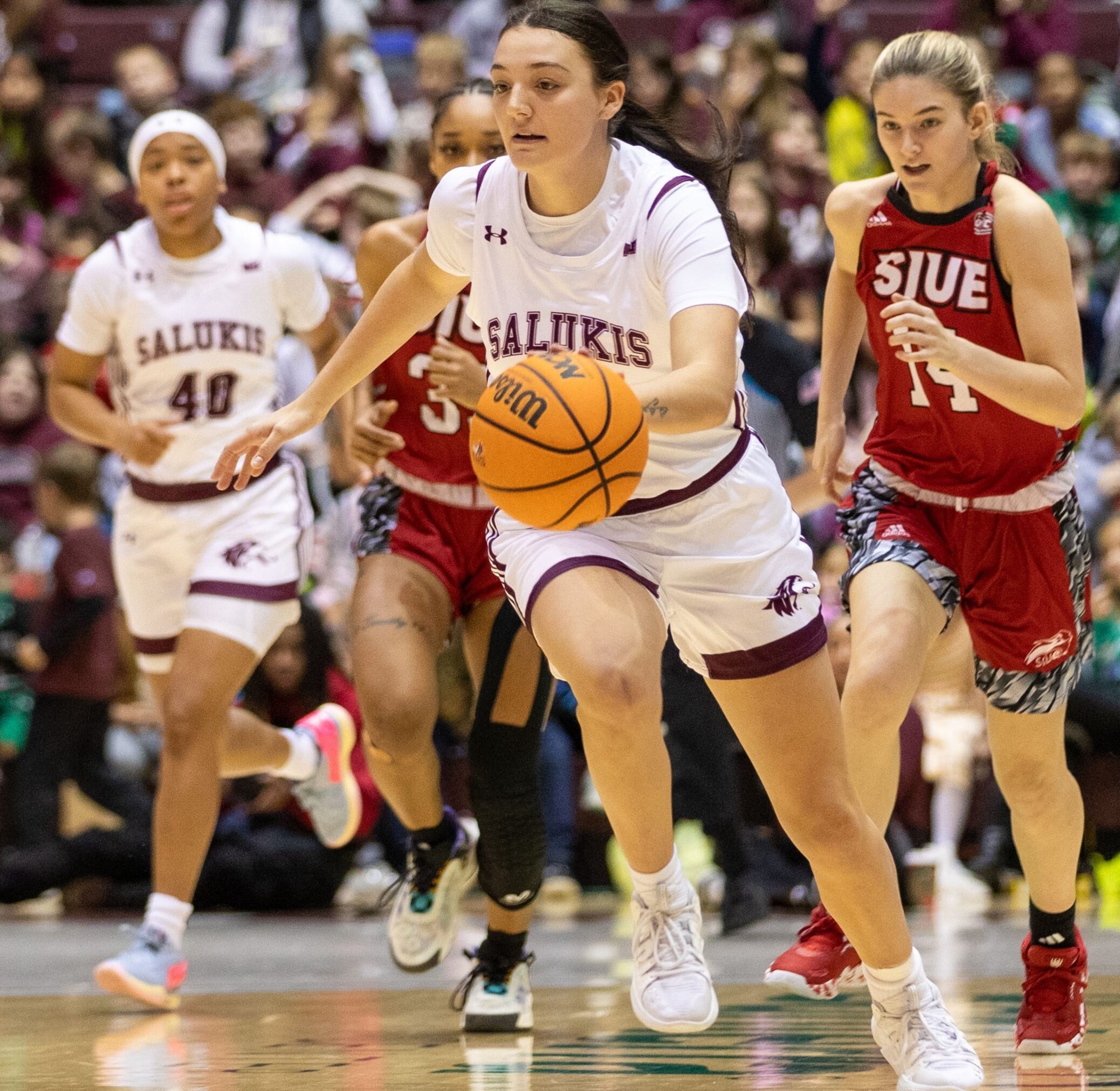 SIU vs SIUE Women's Basketball Game