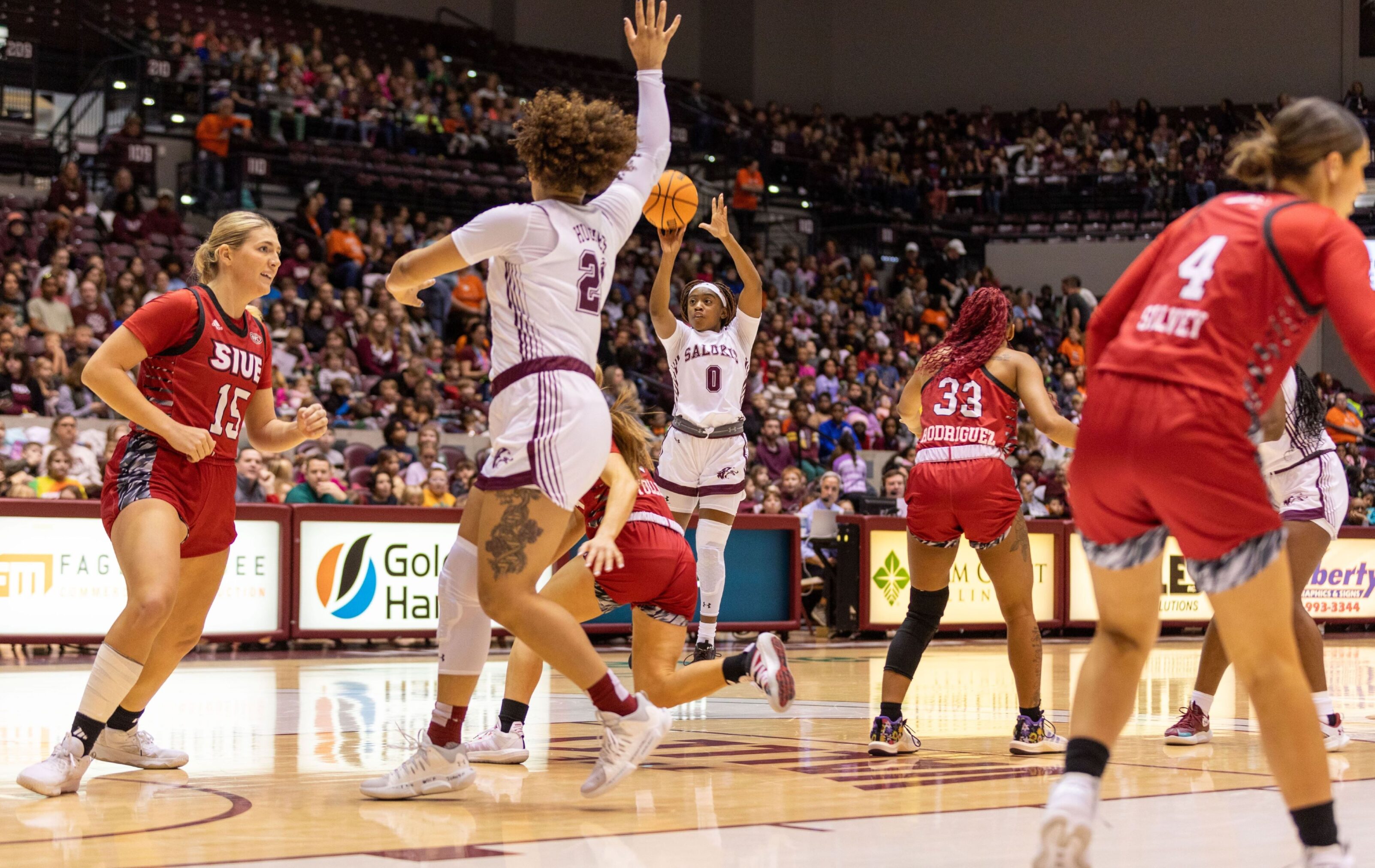 SIU vs. SIUE women's basketball game