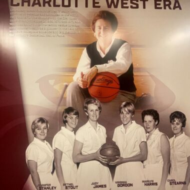 portrait of Charlotte west women's sports coach