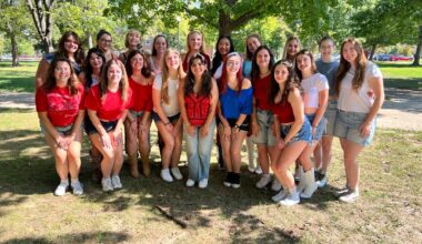greek sing during family weekend