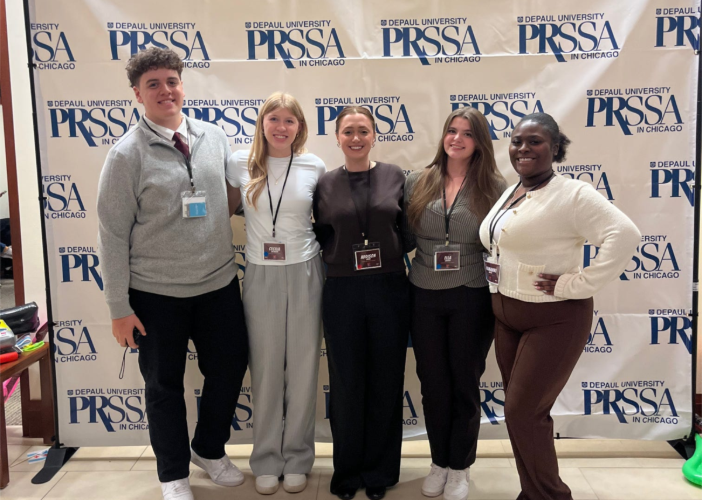 prssa students at the conference