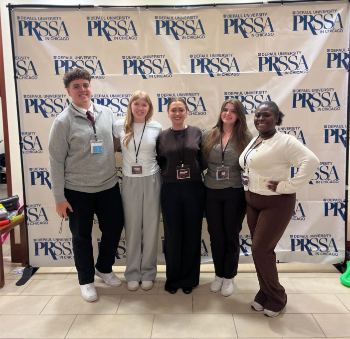 prssa students at the conference