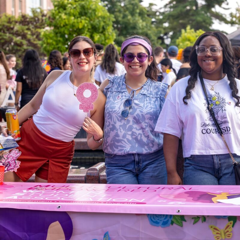 RSO at involvement fair
