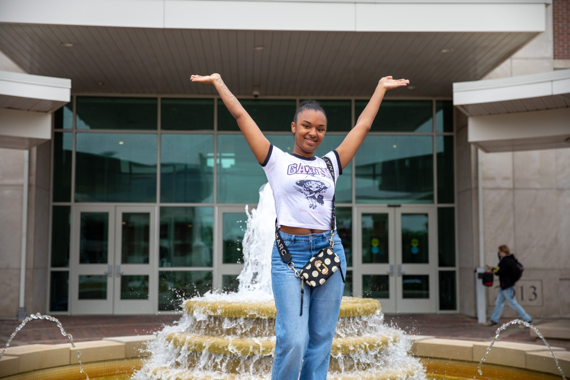 Niyona Branch, a Social Work major and founder of the RSO Leaders and Litters